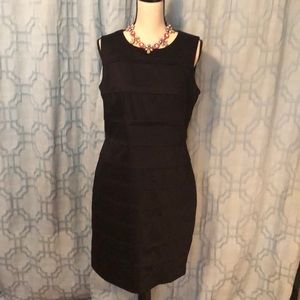 Calvin Klein black sleeveless dress